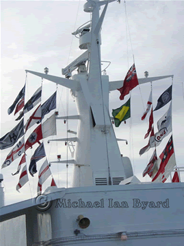 Shipping Company House Flags